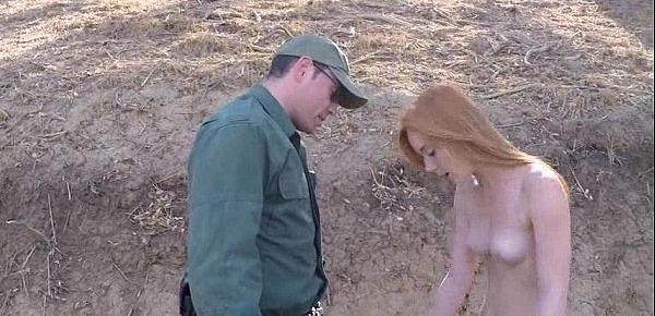  Hot redhead teen fucked by border patrol 1 1